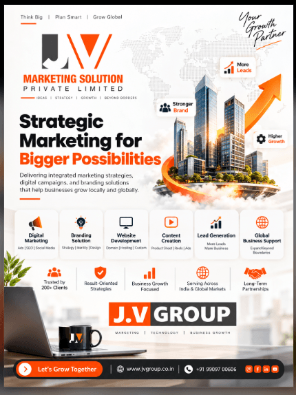 J.V Marketing Solution Private Limited - Strategic Marketing for Bigger Possibilities